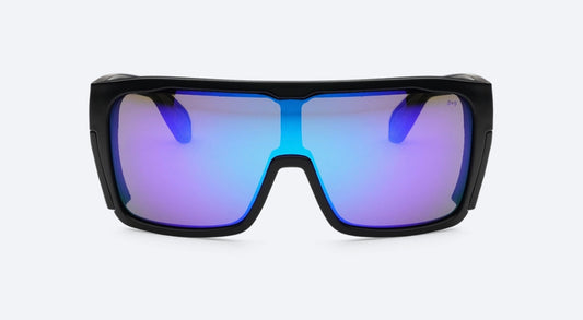 FUZZ BOMB Safety - Blue Mirror - Bomber Eyewear Nz
