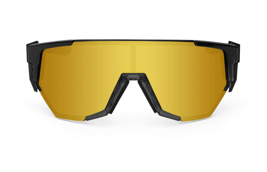 JAGER Bomb Safety - Gold Mirror - Bomber Eyewear Nz