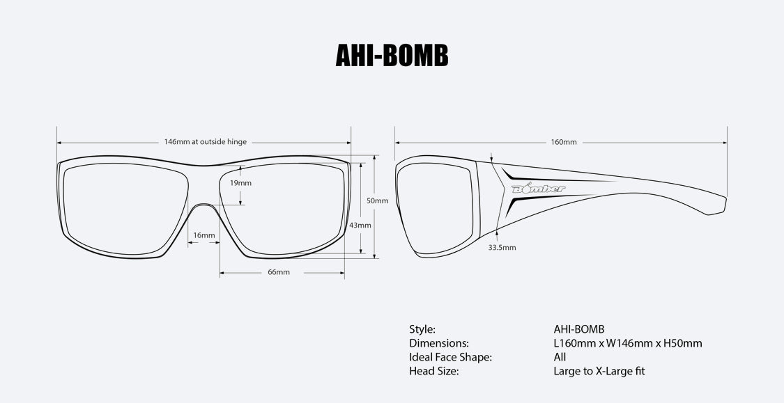 AHI Safety - Yellow - Bomber Eyewear Nz