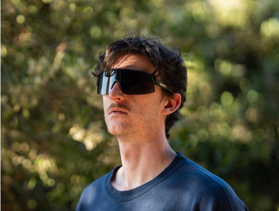 Bomb RIPPA Matt Black Smoke Safety - Bomber Eyewear Nz