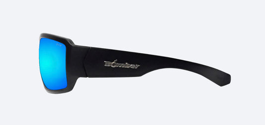 BOOGIE Safety -Ice Blue Mirror - Bomber Eyewear Nz