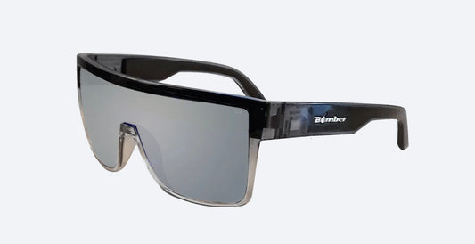 BUZZ Safety - Silver Mirror Crystal - Bomber Eyewear Nz