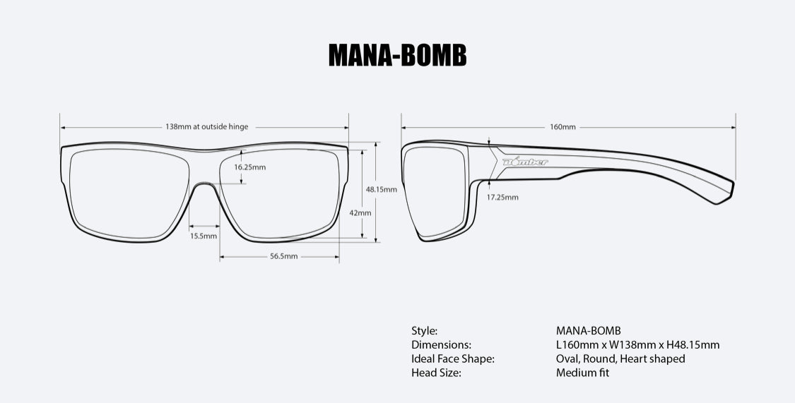 MANA Safety - Smoke - Bomber Eyewear Nz