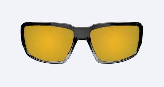 BOOGIE Safety - Gold Mirror Crystal - Bomber Eyewear Nz