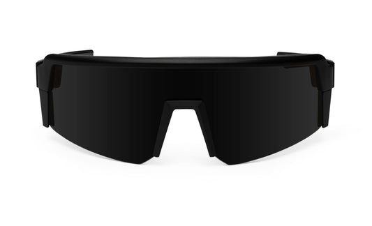SMOKE Bomb Matte Black Frame / Smoke Safety lens - Bomber Eyewear Nz