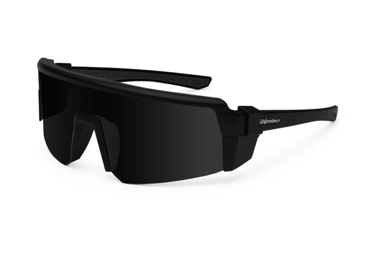 SMOKE Bomb Matte Black Frame / Smoke Safety lens