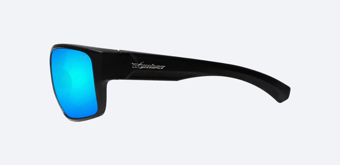 MANA Safety - Ice Blue Mirror - Bomber Eyewear Nz