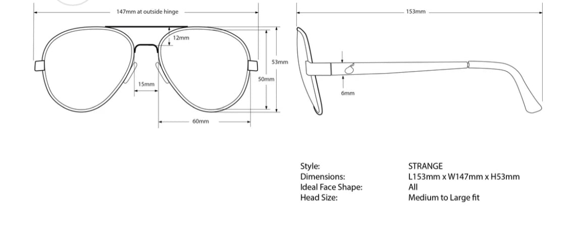 STRANGE - Polarized Silver Mirror - Bomber Eyewear Nz