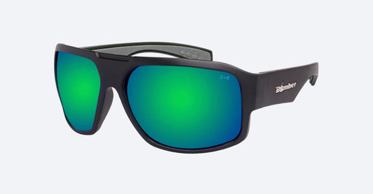 MEGGA Safety - Green Mirror - Bomber Eyewear Nz