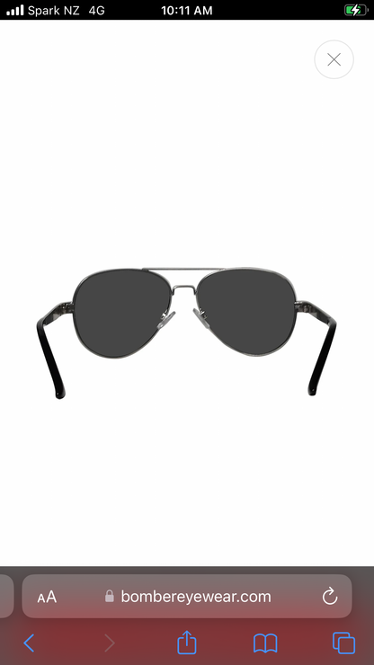 STRANGE - Polarized Silver Mirror - Bomber Eyewear Nz