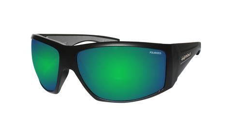 Ahi Green Mirror Polarised - Bomber Eyewear Nz