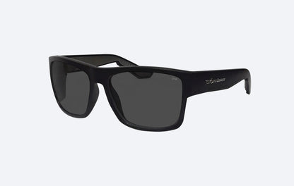 Clutch Polarised Safety Black Smoke - Bomber Eyewear Nz