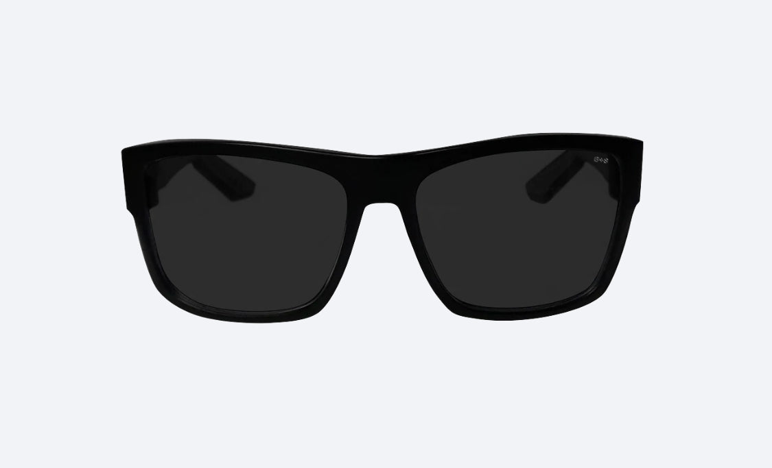 Clutch Polarised Safety Black Smoke - Bomber Eyewear Nz