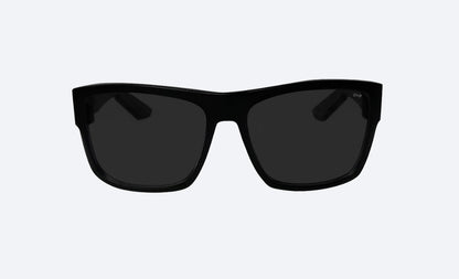 Clutch Polarised Safety Black Smoke - Bomber Eyewear Nz